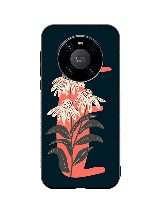 VR Creative Protective Case Cover For Huawei Mate 40 Alphabet E Design Multicolour NR114468