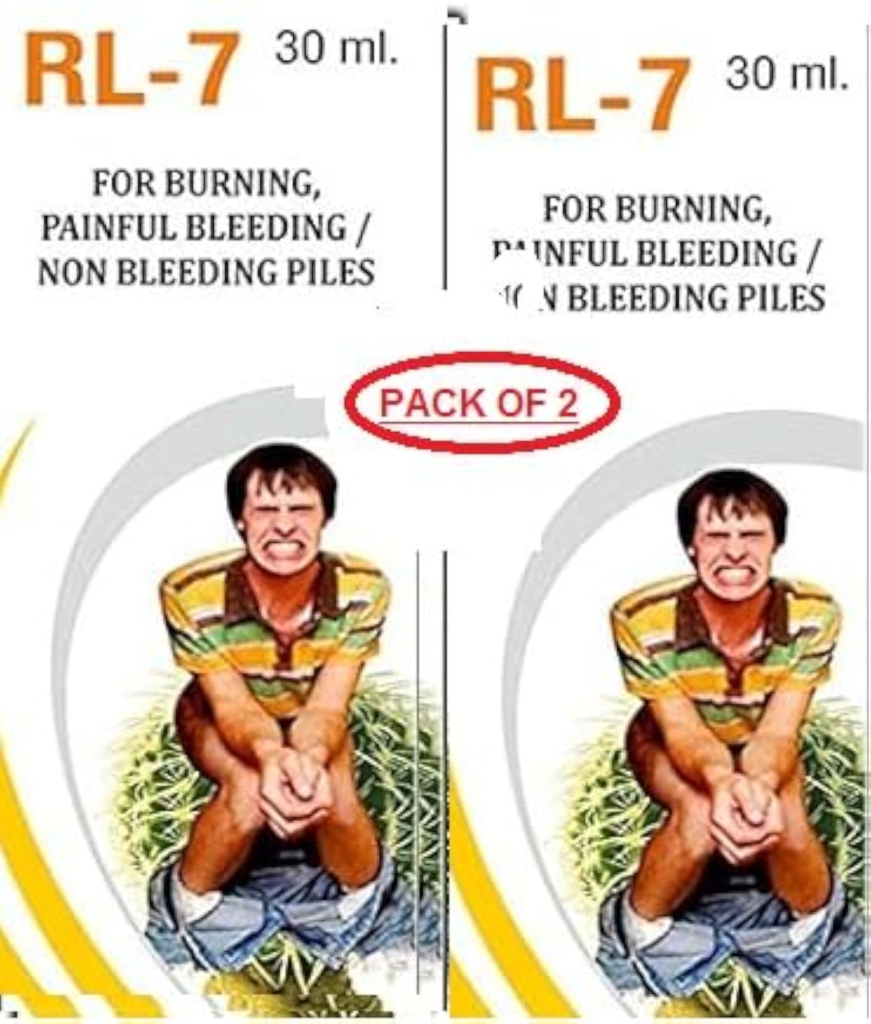 Kent RL-7 Liquid for Piles Relief, Pack of 2