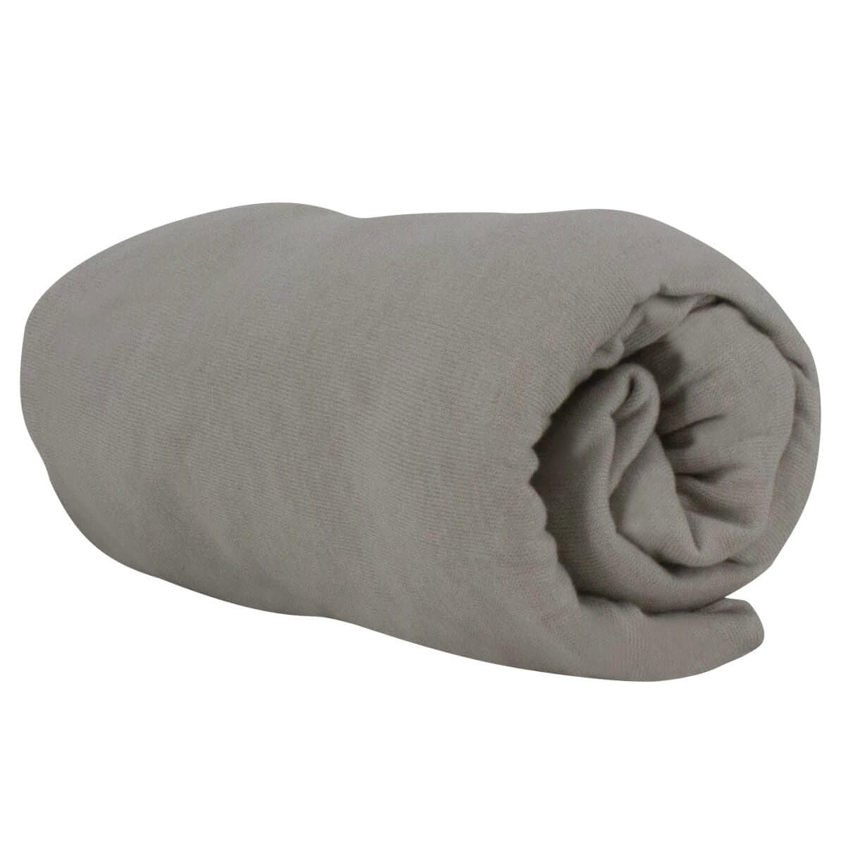 babyCalin lenzuolo con angoli grigio 70 x 140 cm