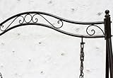 Hollywoodschaukel Metall Antik 2 Sitzer Gartenschaukel Schaukel Garten Schmiedeeisen - 9