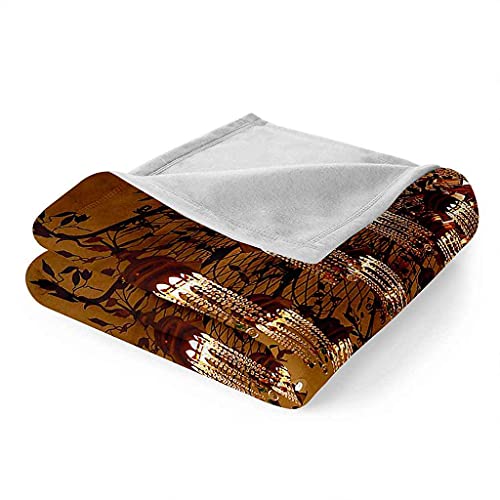 Couverture flanelle douce toutes saisons pour lit et déplacements - 7