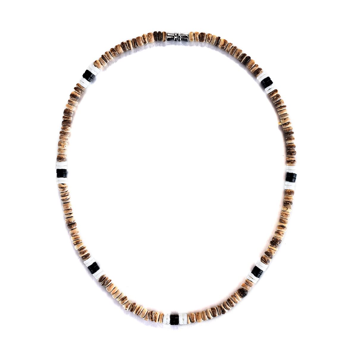 White Shell Surfer Necklace Natural Puka White Shells Necklace