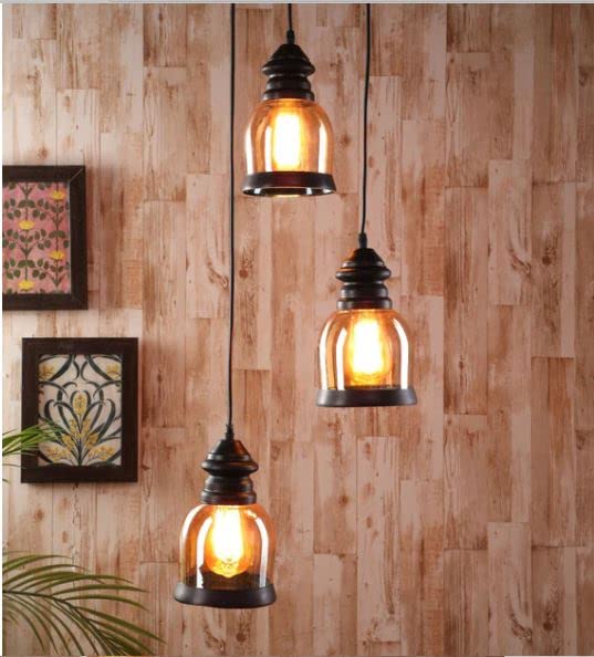 kinis Glass Decorative Cluster Pendant Light/Cluster Hanging Light/Cluster Ceiling Light/Three Pendant Lamp To Décor Home/Living Room/Bedroom/Office/Dining/Cafe/Restaurants, Belzar Design, Luster (B09T385MW6) Amazon Price History, Amazon Price Tracker