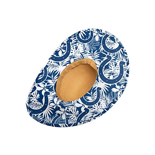 Image of FOCO NFL Womens Floral Straw Hat