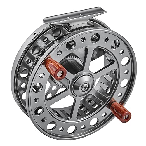 11,4 cm Float Reel Centrepin Reel Steelhead Coarse Trotting Fishing Centerpin 114 mm CNC Machine Cut Aluminum