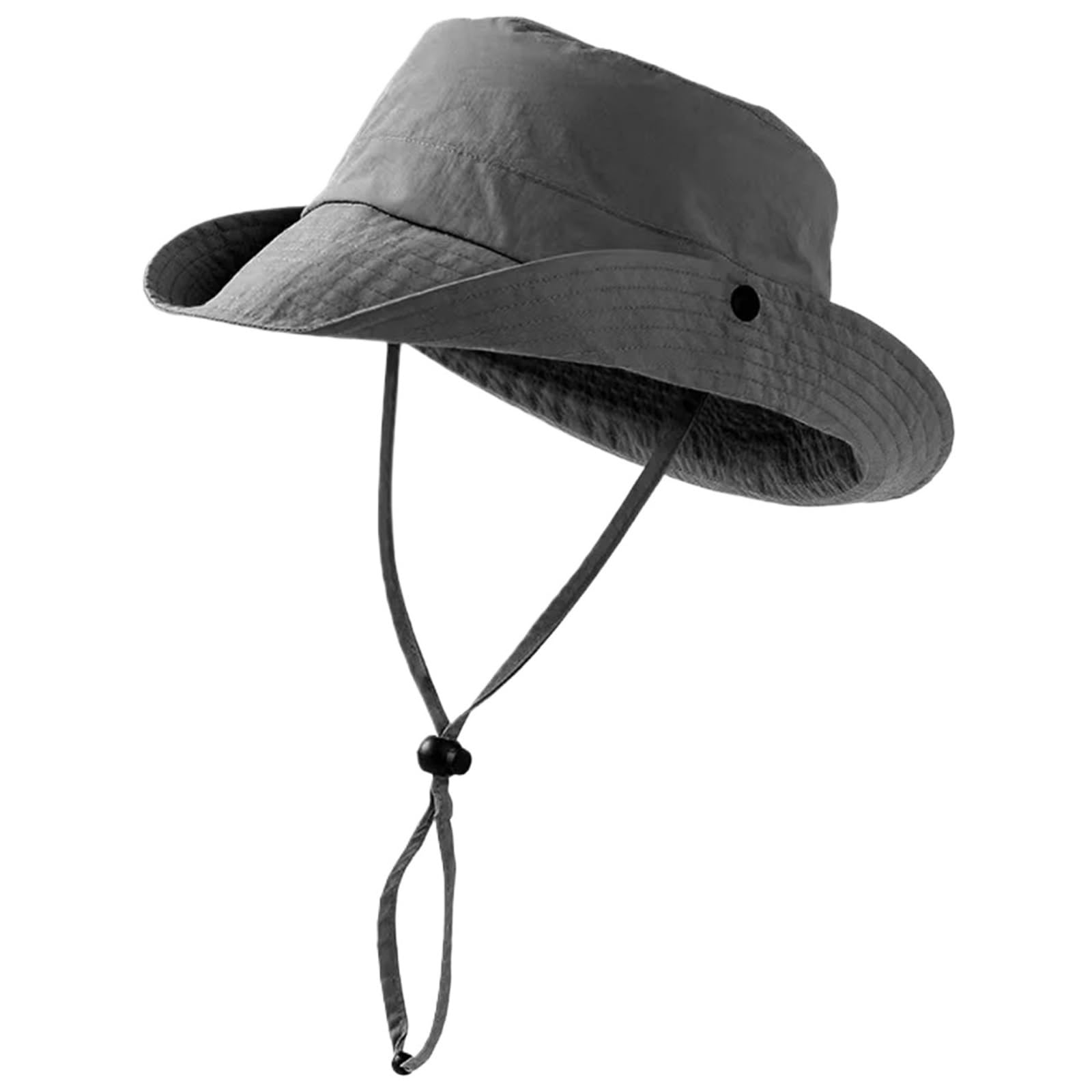 Cappello A Secchiello Cappello da Pescatore da Uomo Cappello da Pesca all'aperto Cappello Estivo da Uomo Cappello da Pescatore da Donna(Gray)