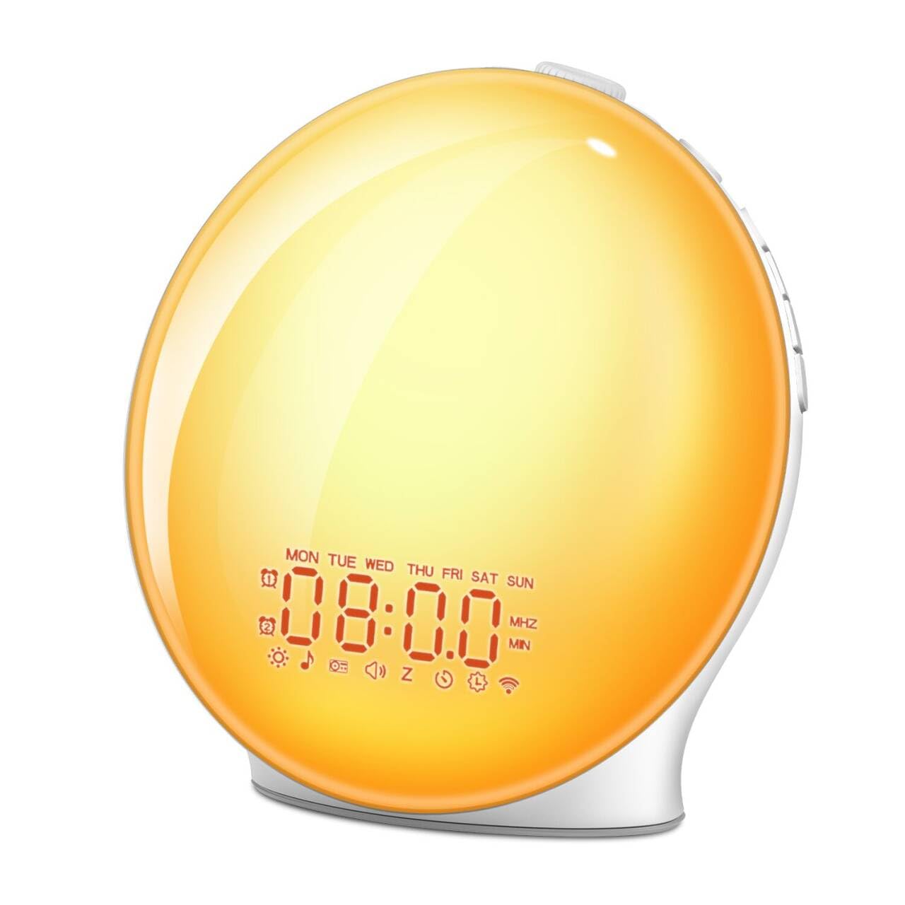 ☆光目覚まし時計自然の光と音で優しく目覚める、マルチ機能 Amazon.co.jp: 目覚まし時計 光 目覚ましライト 【Bluetooth音楽・休日