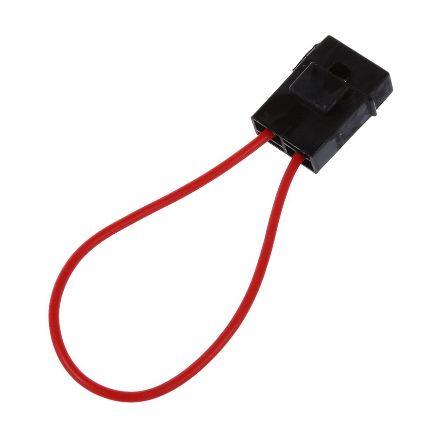 Lot de 60 porte-fusibles 30 A pour voiture - Noir et rouge