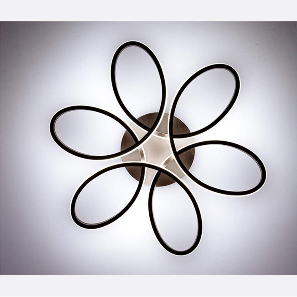 Vikaey Plafoniera LED Soffitto Moderna Nero,24W Lampada da Soffitto Rotonda 30cm,Plafoniere LED 4000K per Camera da Letto,Bagno,Cucina,Soggiorno,Corridoio,Balcone,Studio