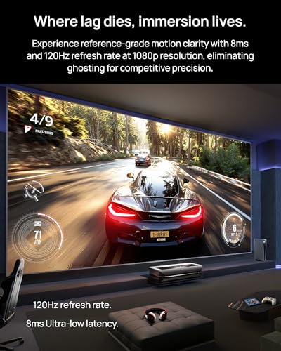 undefined AWOL VISION LTV-3000 Pro 4K 3D Ultra Short Throw Triple Laser Projector, Dolby Vision & Atmos, HDR10+, 150" UST Laser TV Home Theater Projector の商品画像 6