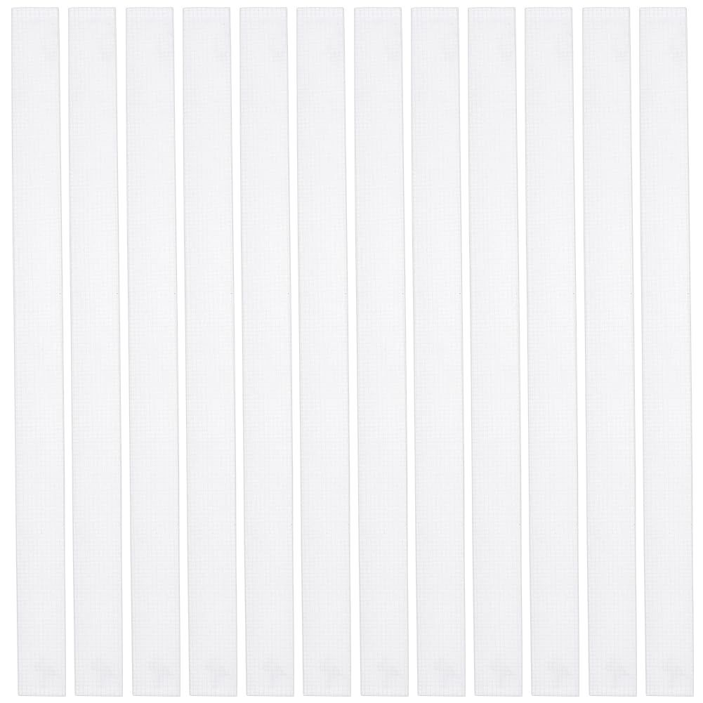 BENECREAT 20 Tira de 28.9cm, Tiras de Resina Termofusible de 2cm de Ancho, Tiras de Térmico para Reparación de Encuadernación de Libros. Máquina de Encuadernación Termofusible., 1mm de Espesor