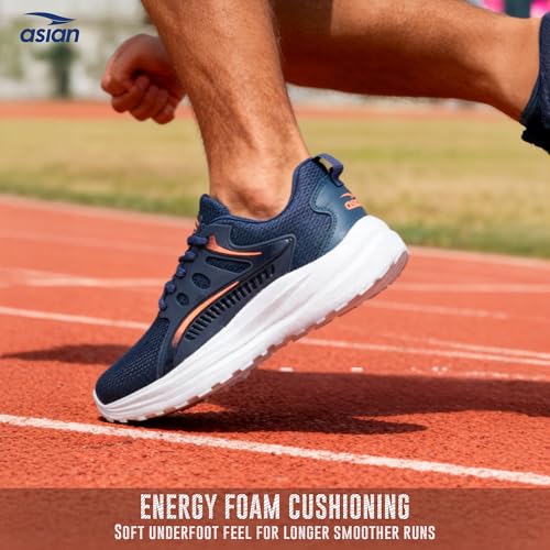 Image of ASIAN Toofan-01 Men's Running Shoes | Lightweight Cushioned Sole, Durable Upper, Anti-Slip Grip, Daily Comfortable Shoes