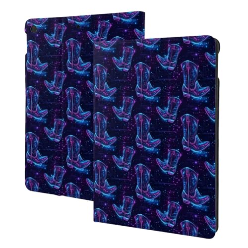 Housse iPad 10.2 pour iPad 9/8/7 génération style cyber cowboy