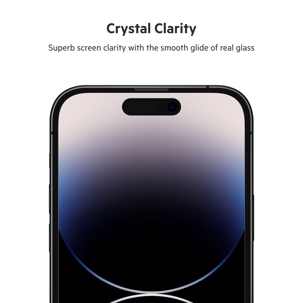 Amazon.com: Belkin TemperedGlass iPhone 14 Pro Screen