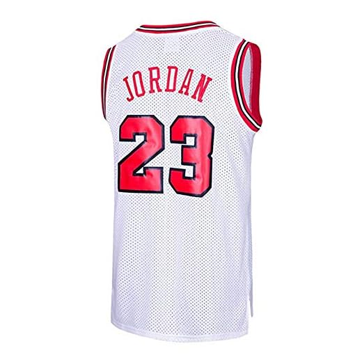 Herr Basketball Jersey den största basketbollspelaren Chicago Bulls Michael Jordan Swingman tröja med korta ärmar kläder för ungdom tröja