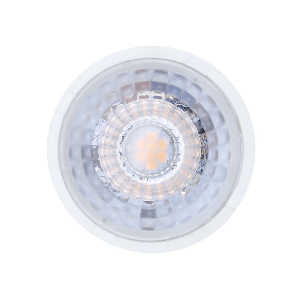 Oktaplex 9er Set Nizza LED Modul 230V flach dimmbar Einbauspots GU10 Ersatz | 23mm Einbautiefe, 4,9W, 4000K Neutralweiß, 370lm Einbaustrahler