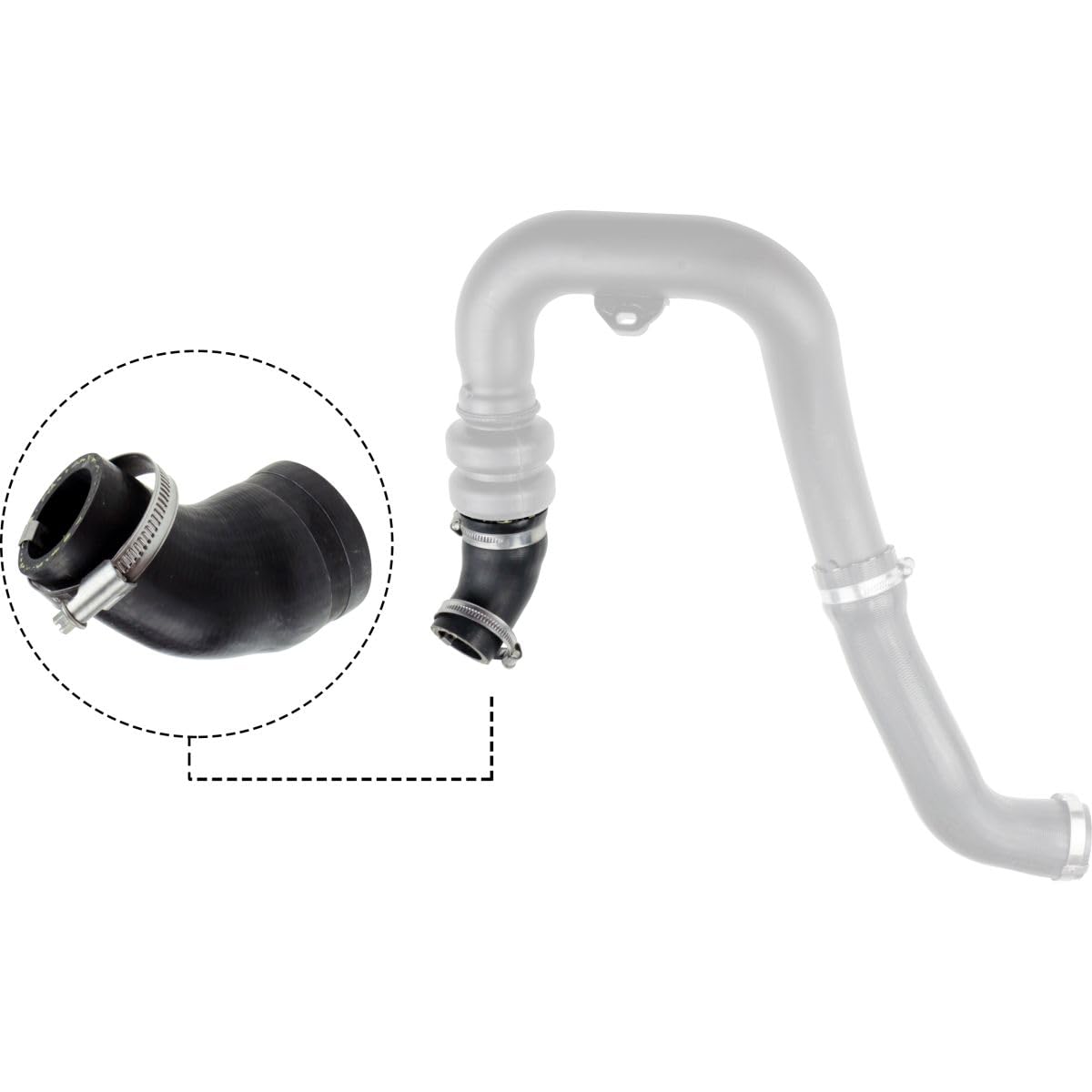 Gates 09-0935 Flessibile Aria Alimentazione-image