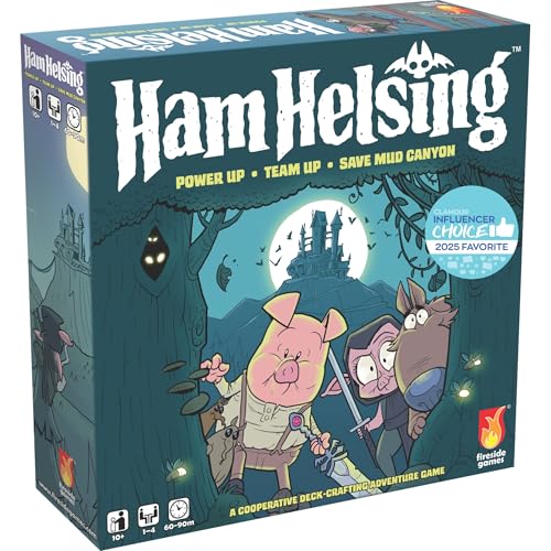 Ham Helsing – juego de mesa cooperativo de monstruos miniatura 1