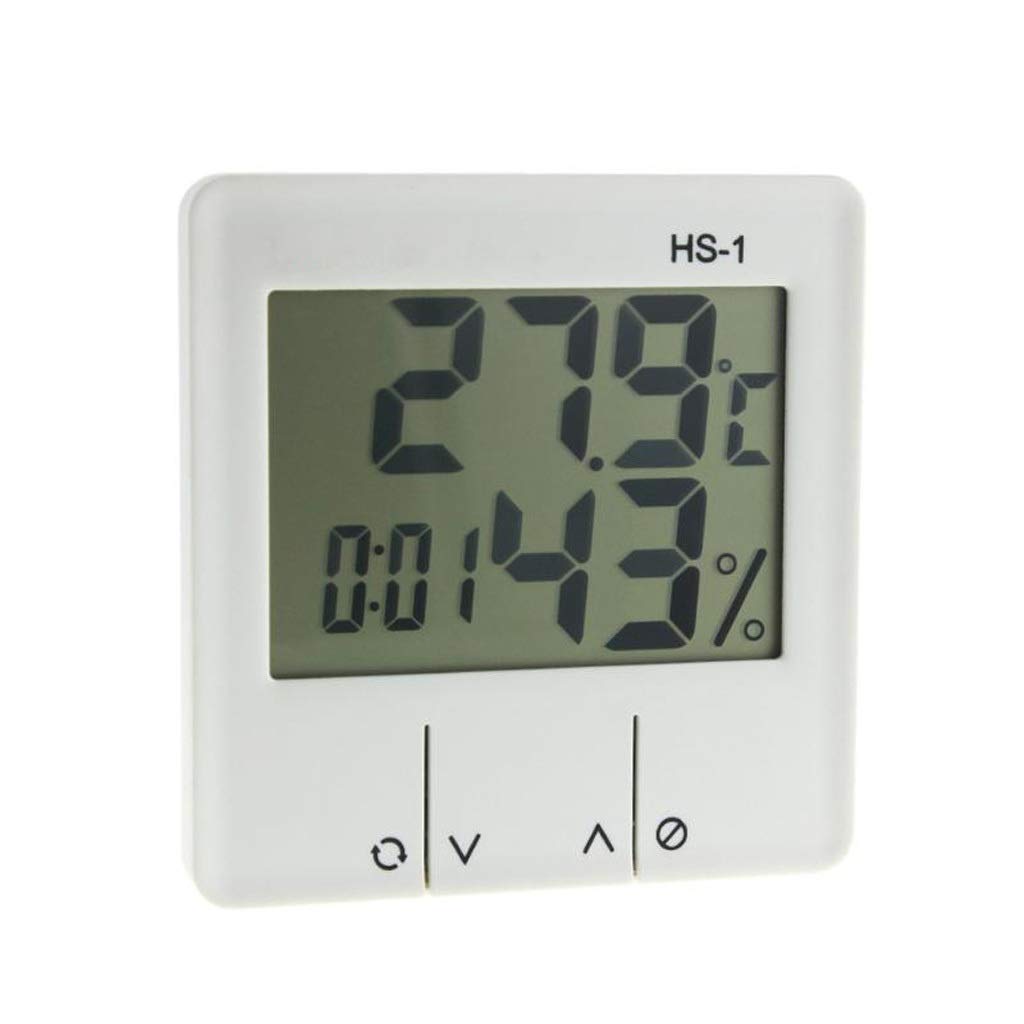 Elektroniczny miernik temperatury i wilgotności do wnętrz, wyświetlacz LCD, cyfrowy termometr, higrometr, stacja pogodowa, budzik