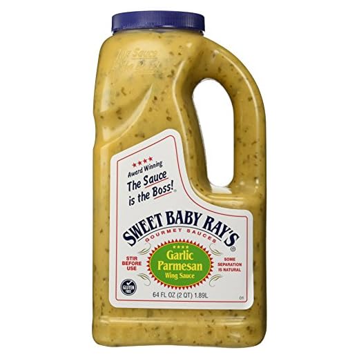 Sweet Baby Rays Garlic Parmesan Wing Sauce - 64 Oz. Jug (1)