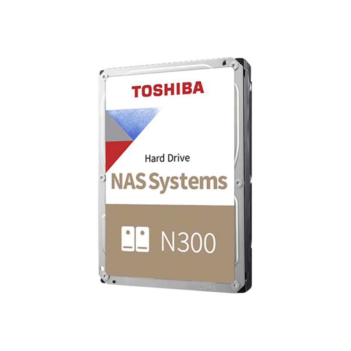 Toshiba 8TB N300 NAS 3.5 Inch SATA Internal Hard Drive. 24/7 Operation, Supports 1-8 Bay Systems, 256 MB Cache, 180TB/Year Workload, 3 Year Warranty (HDWG480UZSVA)