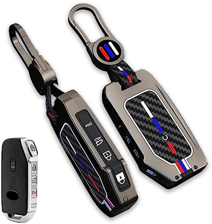 KIA Key Cover | 2018 - 2025 KIA Fob Case For Sportage EV3 Telluride Carnival Sorento | Leather Swift - View #6