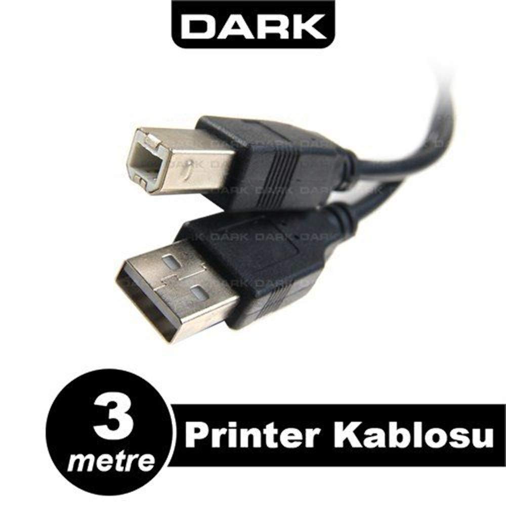 Dark DK-CB-USB2PRNL300 3 m USB 2.0 Kablosu