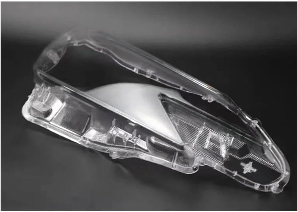 Lamp Hoods Car Front Headlight Cover for Toyota for Mark X (Reiz) 2013-2018 Headlamps Glass Lens Headlamps Cover Shell Masks Headlight(Pair)