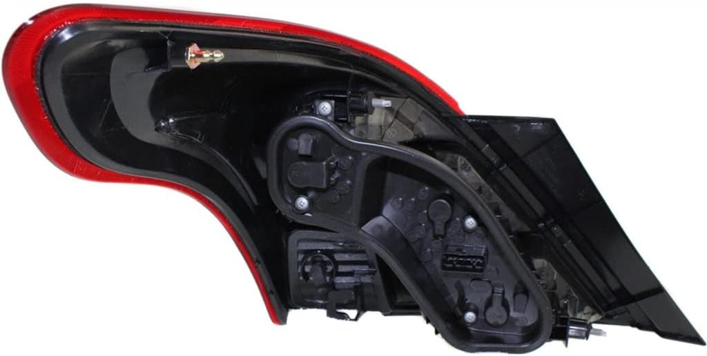 Tail Light Replacement For 2012 2013 2014 2015 2016 2017 2018 2019 Nissan Versa S SL - Fits Passenger Side of Versa Tail Lights - Rear Taillight Brake Light Includes Bulb, Lens, Housing