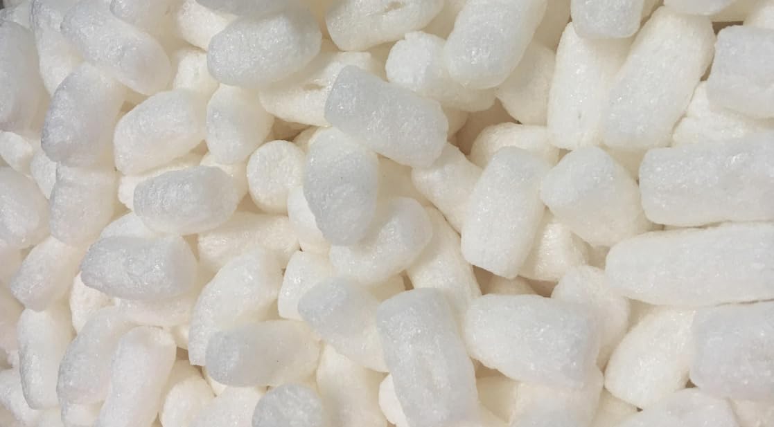 House Naturals 2 Cu Ft Anti Static Packing Peanuts - Cushion for Shipping packing- Made in USA