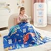 HOSUKKO Weighted Blanket - 5 lbs Blue Dinosaur Heavy Blanket - Breathable Blanket(36 * 48 inches, 5 lbs) #2