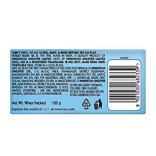 Image of LUX International Creamy White Soap Bar, 125 g