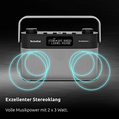 TechniSat TECHNIRADIO 8 - Portables Digitalradio mit Tragegriff (DAB+, UKW, Stereo, Sprachansagen, Radiowecker… - Image 7