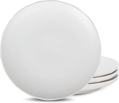 Stone Lain Rio - Juego de platos para ensalada, 4 piezas, color beige