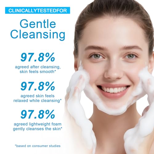 Image of Vitamin B5 Face Wash, Daily Facial Wash for Oily, Acne-Prone & Sensitive Skin, Cleanser for Deep Cleaning, Balancing Oil, Gentle Formula for Daily Use,100ml
