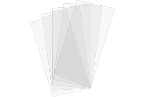 5-Pack Crystal Clear Creative Mark Acrylic Painting Tiles