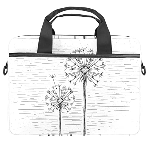 Maletín bandolera para laptop acabado premium con estampado wildflower original