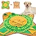 Aoreun Tappetino Olfattivo Cane, Tappetino Olfattivo Cane Snuffle Mat per Cani Tappeto Sniffing Mat Giochi Interattivi per Cani, Incoraggia Le Abilità di Foraggiamento Naturale