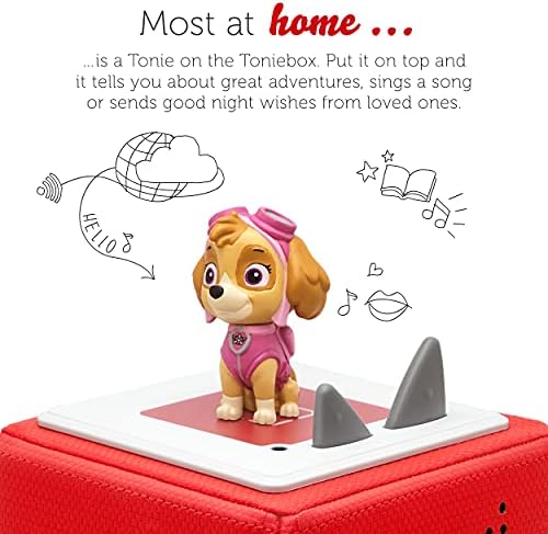 tonies Audio Character for Toniebox, Paw Patrol: Skye, Audio Book Story Collection for Children for Use with Toniebox Music Player (Sold Separately)