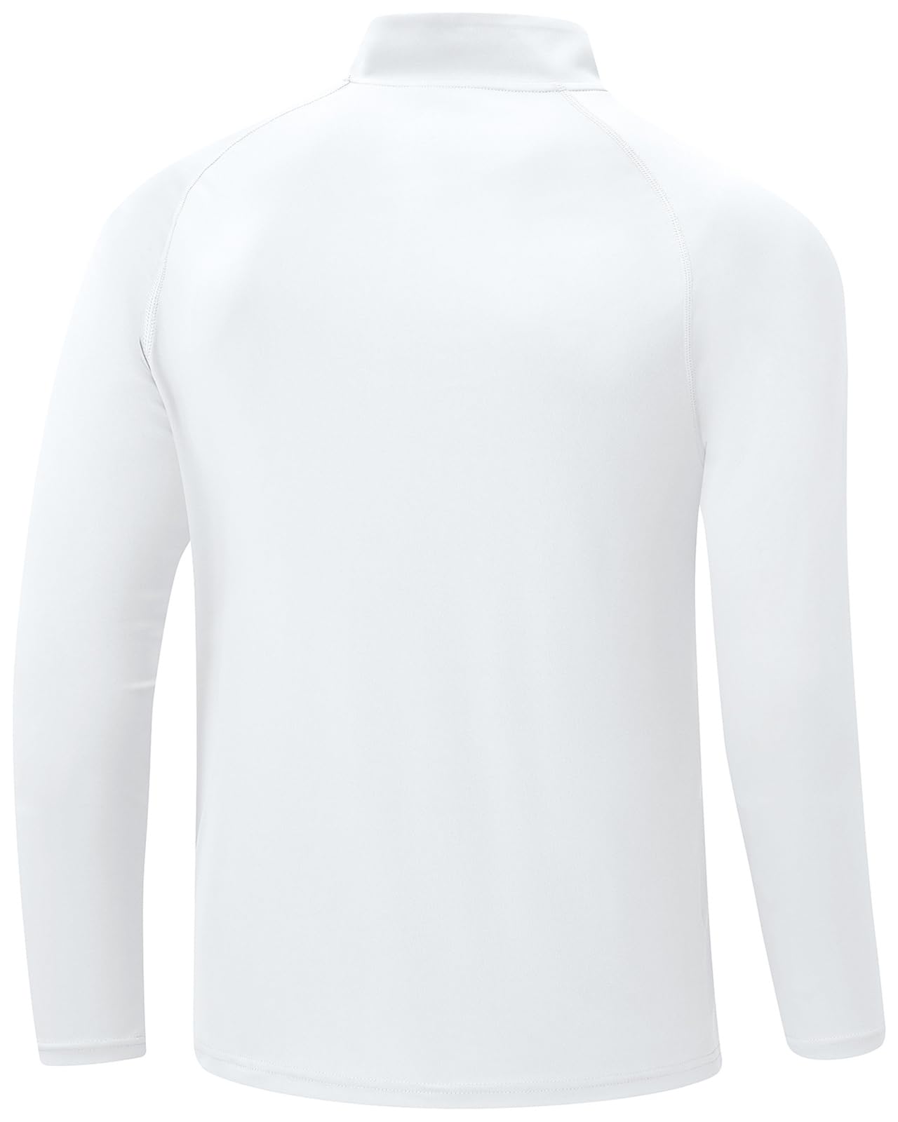 donhobo Herren Sportshirt Langarm UV Schutz Shirts 1/4 Zip Atmungsaktiv Schnelltrocknende Rash Guard T-Shirts Outdoor Angeln Laufen Wandern Funktionsshirt