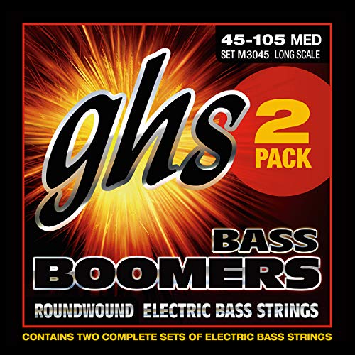 GHS M30452 Jeu de 4 Cordes pour Basse électrique