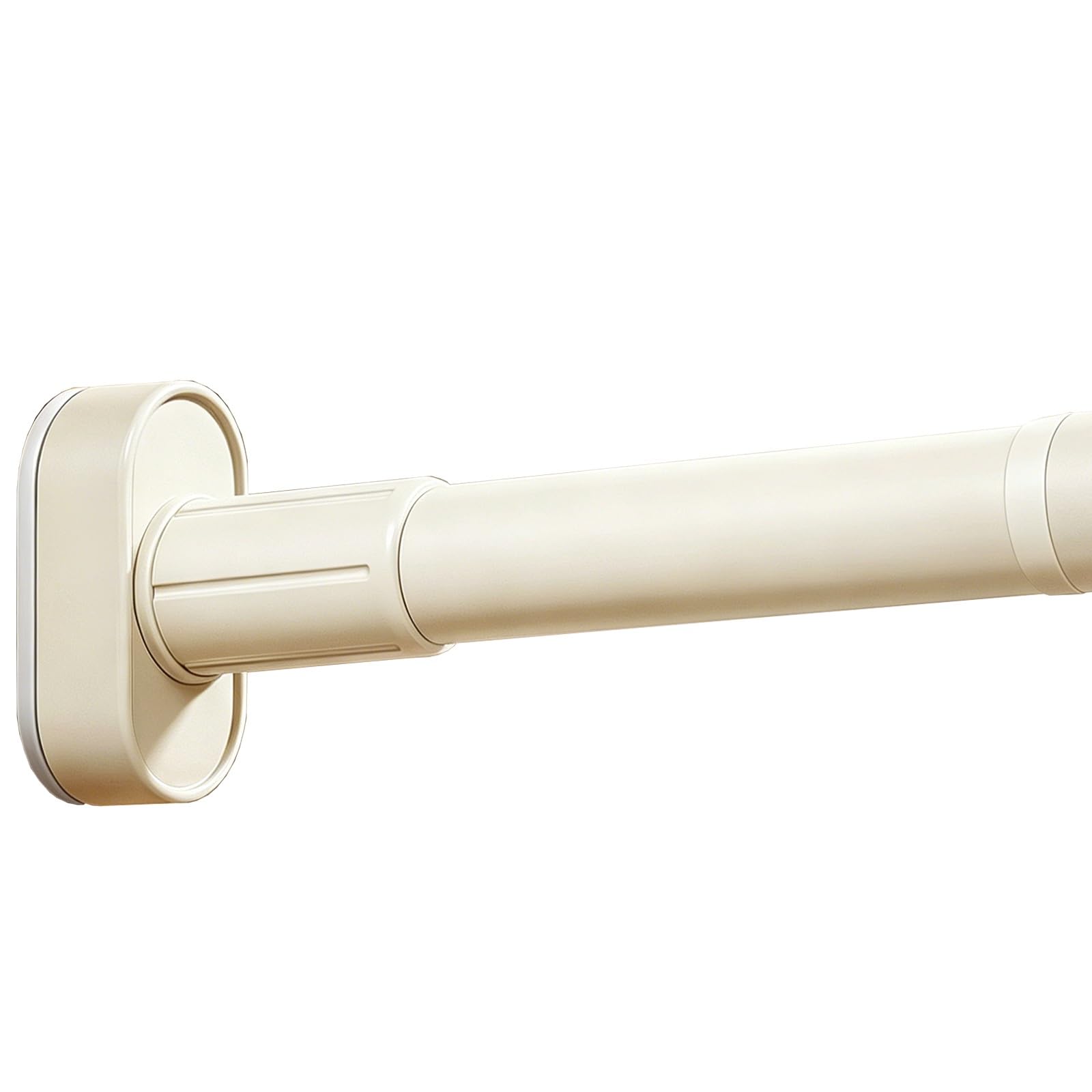 Tension Shower Curtain Rod, Stainless Steel Tension Curtain Rod No Drilling, Fits 14"-193", for Windows Shower Closet Doorway(White,100-170cm/39-67in)