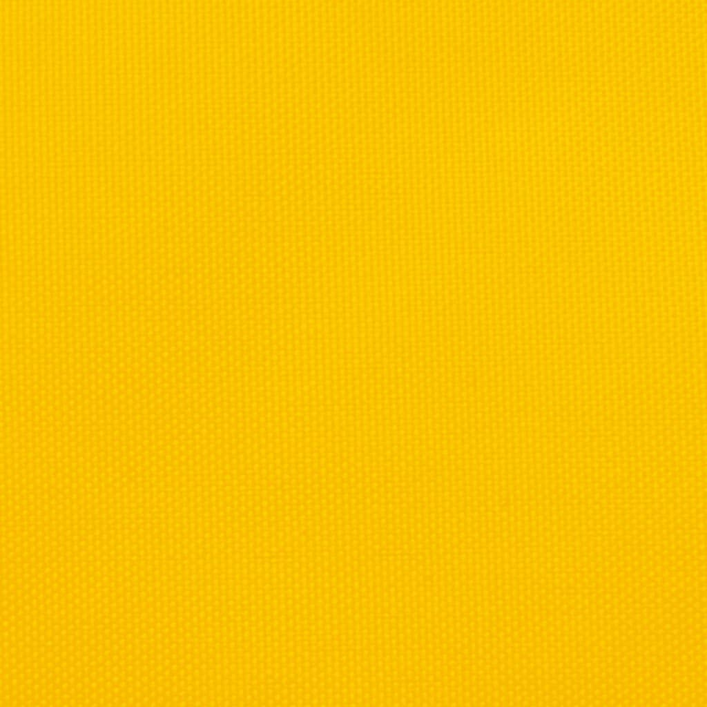 Toldo De Sombrilla Tela Oxford Rectangular 4x6 M Amarillo | PU revestido, impermeable, protección solar, accesorios de acero inoxidable, para jardín, terraza, balcón
