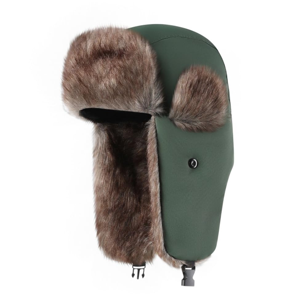 Ztexkee Winter Trapper Hat for Men Women, Outdoor Cold Proof