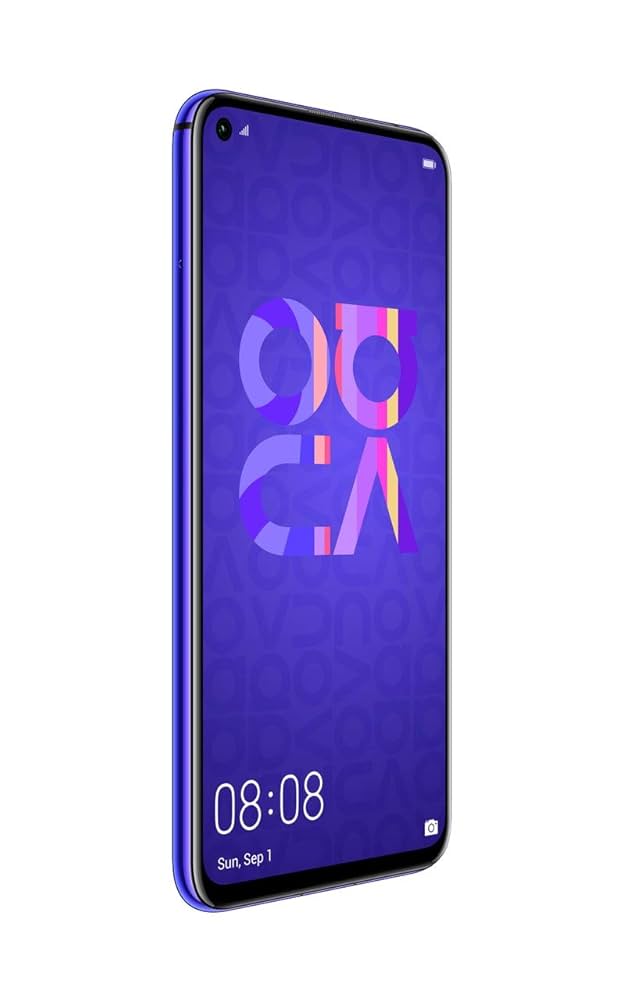HUAWEI NOVA 5T パープル　メモリー8GB 128GB SIMフリー Huawei Nova 5T Dual SIM - 128GB, 8GB RAM, 4G LTE, Purple