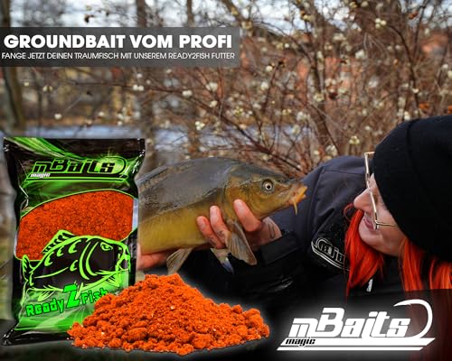 Angel-Berger Magic Baits Ready 2 Fish Groundbait Angelfutter Grundfutter Fertigfutter Feeder Futter (Magic Karpfen - Tutti Frutti, 800g)