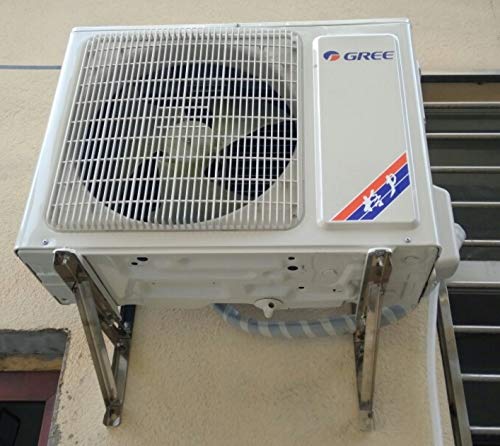 2 Pari Mounting Bracket For 9000-30000Btu Condenser Ductless Mini Split Air Conditioner Heat Pump Systems, Rust Free Stainless Steel #TOP7