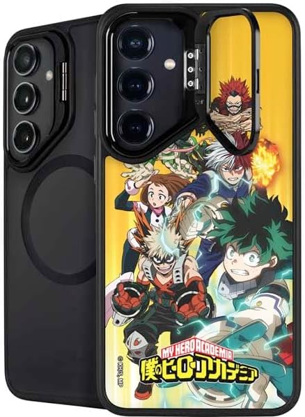 Skinit Kickstand Phone Case Compatible with Galaxy S24 - Officially Licensed My Hero Academia Tsuyu Season 5 Design