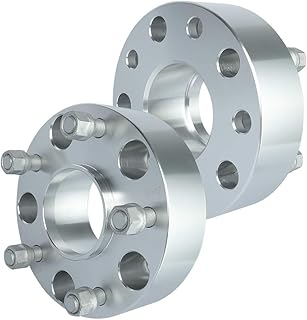 IRONTEK 2in 5x139.7mm Hubcentric Wheel Spacers (2", 77.8mm Hub Bore, M14X1.5 Studs) 5x5.5 to 5x5.5 Wheel Spacers Adapter 50mm FITS 2012-2020 for Ram 1500 Truck 2 PCS Silver