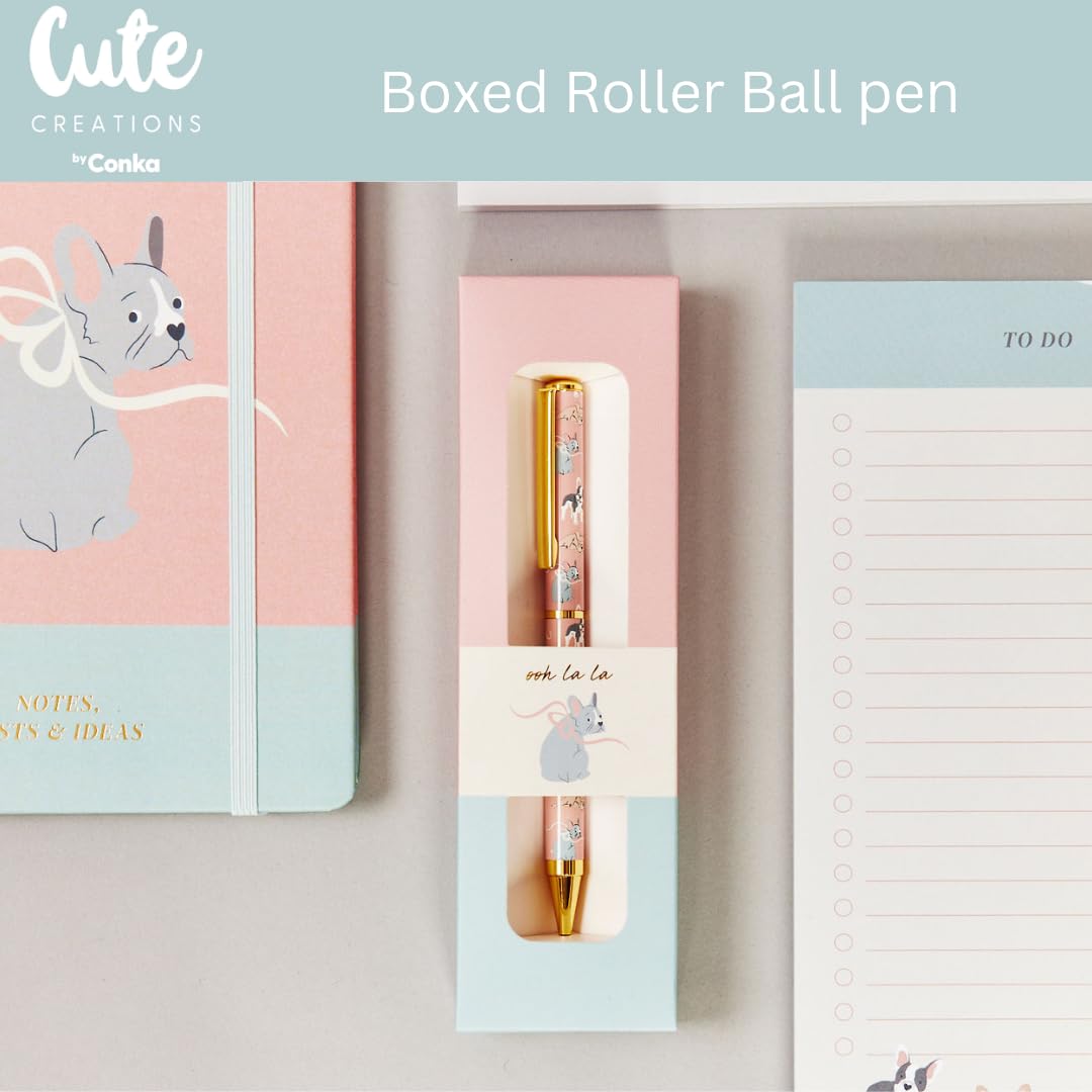 Gifts for Dog Lovers, Stationery Gift Set with Dogs On Gifts for Dog Lovers, Gift Sets for Women and Girls, Scripted Moments (Frenchie Gift Set) - Image 3